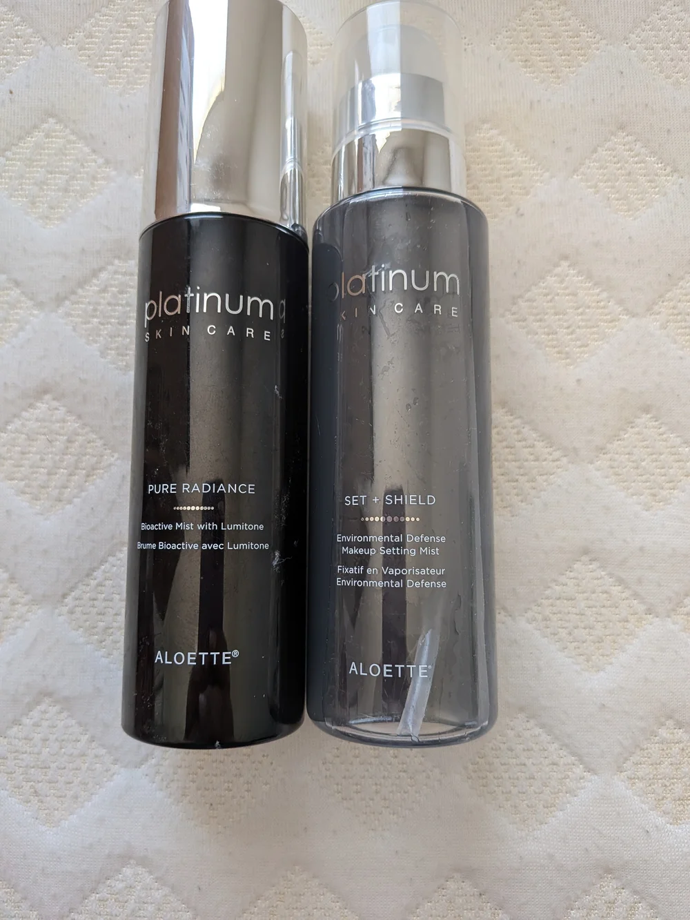 Set + Shield Makeup Setting Mist — Black